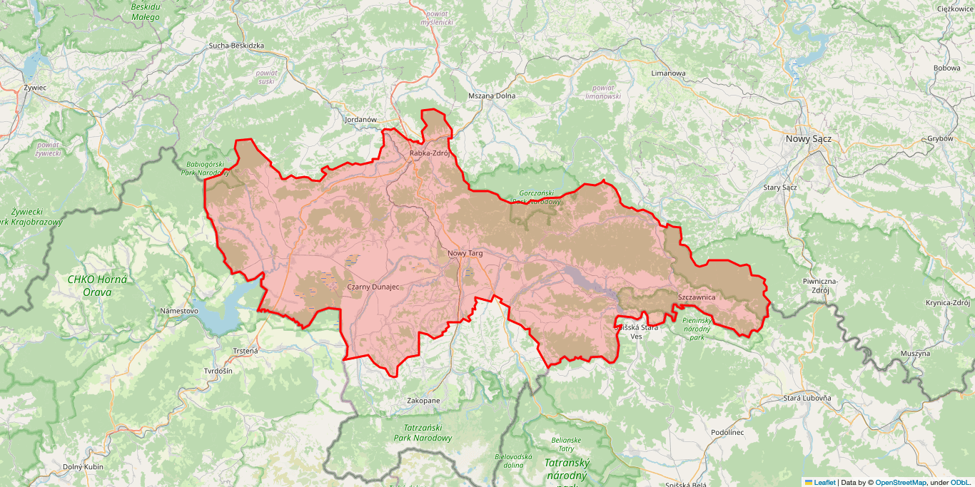 Miasto Czarny Dunajec